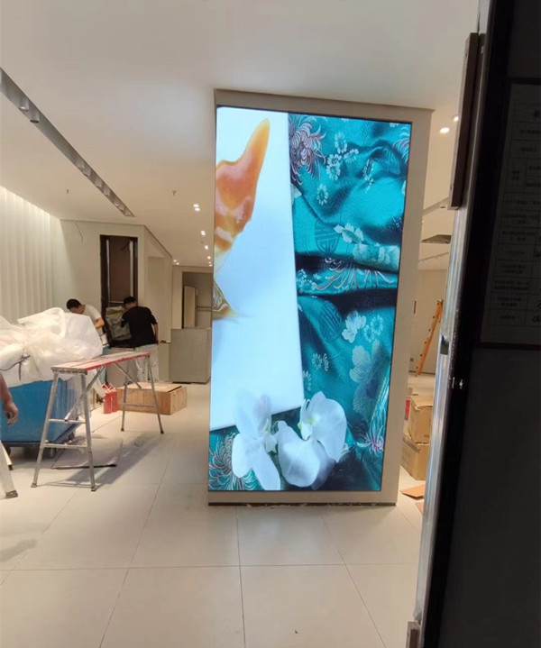 昂昂溪商场门店转角LED显示屏